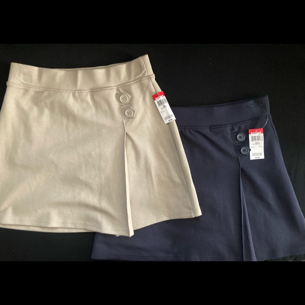 Two School Uniform Skirts